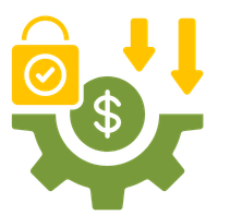 cost effective healthcare icon